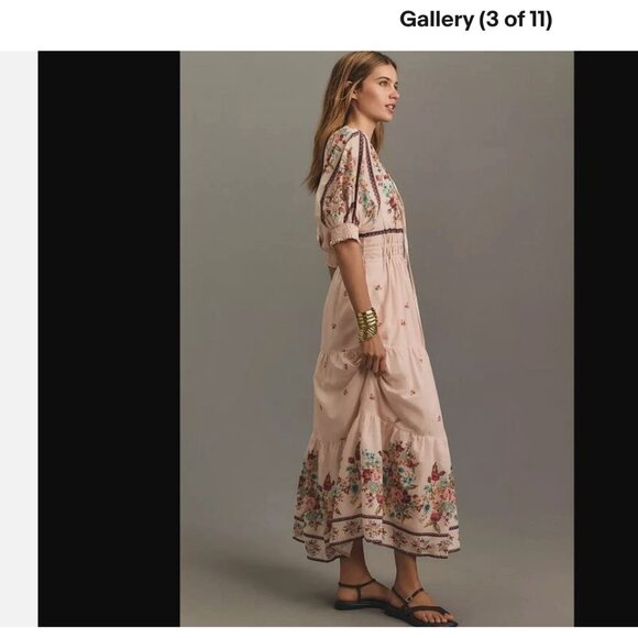 The Somerset Maxi Dress: Puff-Sleeve Edition - Picture 3 of 4